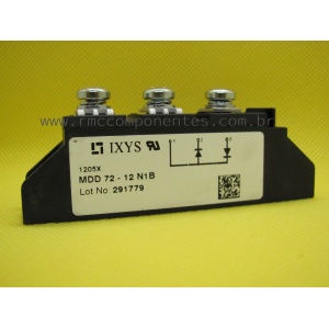 MDD72-12N1B - DIODO DUPLO 99A@100°C 1200V TO-240AA