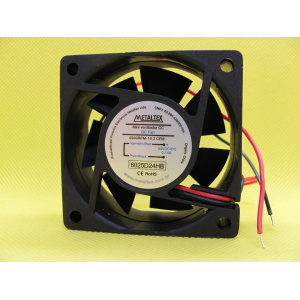 6025D24HB - VENTILADOR 60X60X25MM -24VCC - ROLAMENTO - 4000RPM