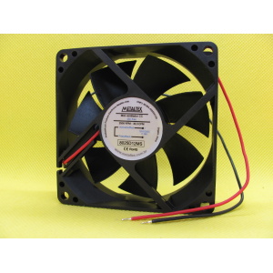 8025D12MS - VENTILADOR 80X80X25MM - 12VCC - BUCHA - 2500RPM