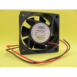 6025D12HB - VENTILADOR 60X60X25MM -12VCC - ROLAMENTO - 4000RPM