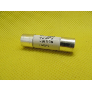RF15H50G2C0 - Fusível 10mmx38mm 15A 1000V 20kA gPV