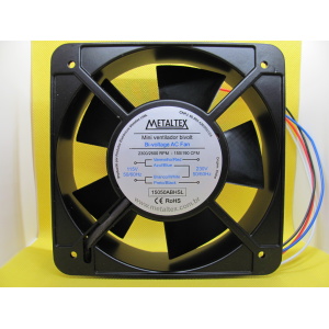 15050ABHSL - VENTILADOR 150X150X50MM  - 115/230VCA - BUCHA - 2500RPM