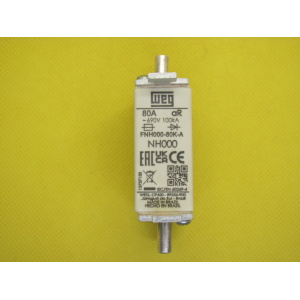 FNH00080KA - FUSIVEL NH000 80A 690V 100KA aR