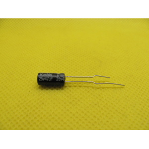 KR1-025V470MC 47uF 25V