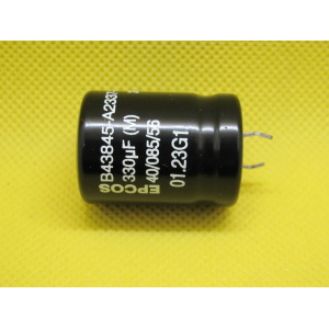 B43845A2337M0 330uF X 200V  22X30 SNAP IN