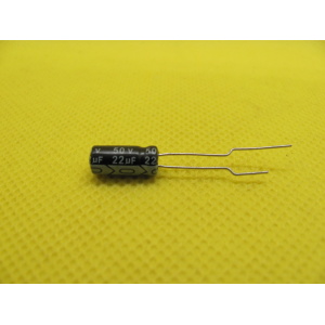 RK220M050C110T 22uF X 50V 105°C P2,5