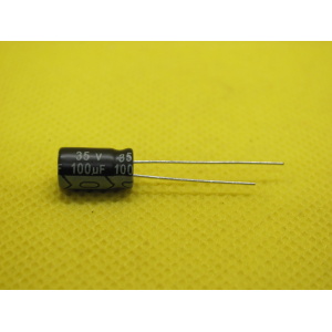 Capacitor Eletrolítico 100uF X 35V105°C